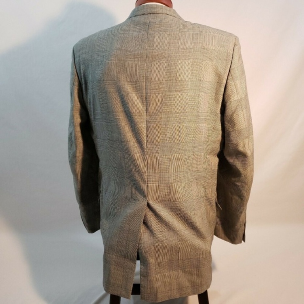 Boston traders Mens Sport Coat Jacket Size 42L Sil - Picture 7 of 8